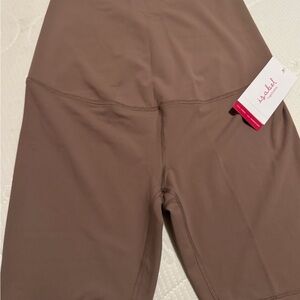 Isabel Maternity by Ingrid & Isabel Brown Bike Shorts